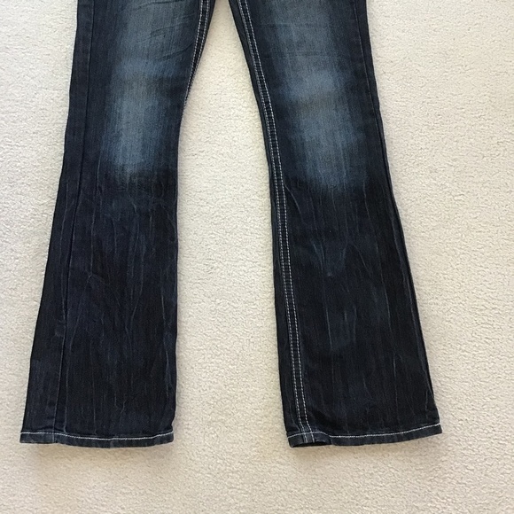 VANILLA STAR SIZE 5 BLUE JEANS boot cut - Picture 7 of 8